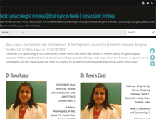 Tablet Screenshot of drrenukapur.com